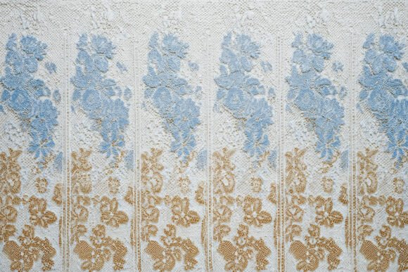 Embroidery Lace Background Wallpaper
