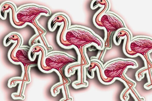 Flamingo Patch
