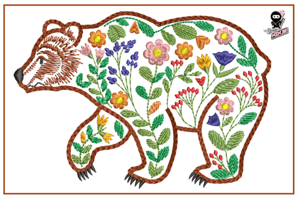 Floral Bear