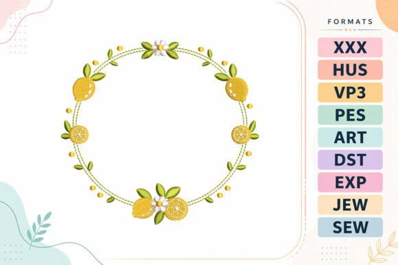 Lemon Summer Frame