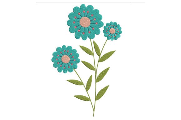 Retro Flower Embroidery